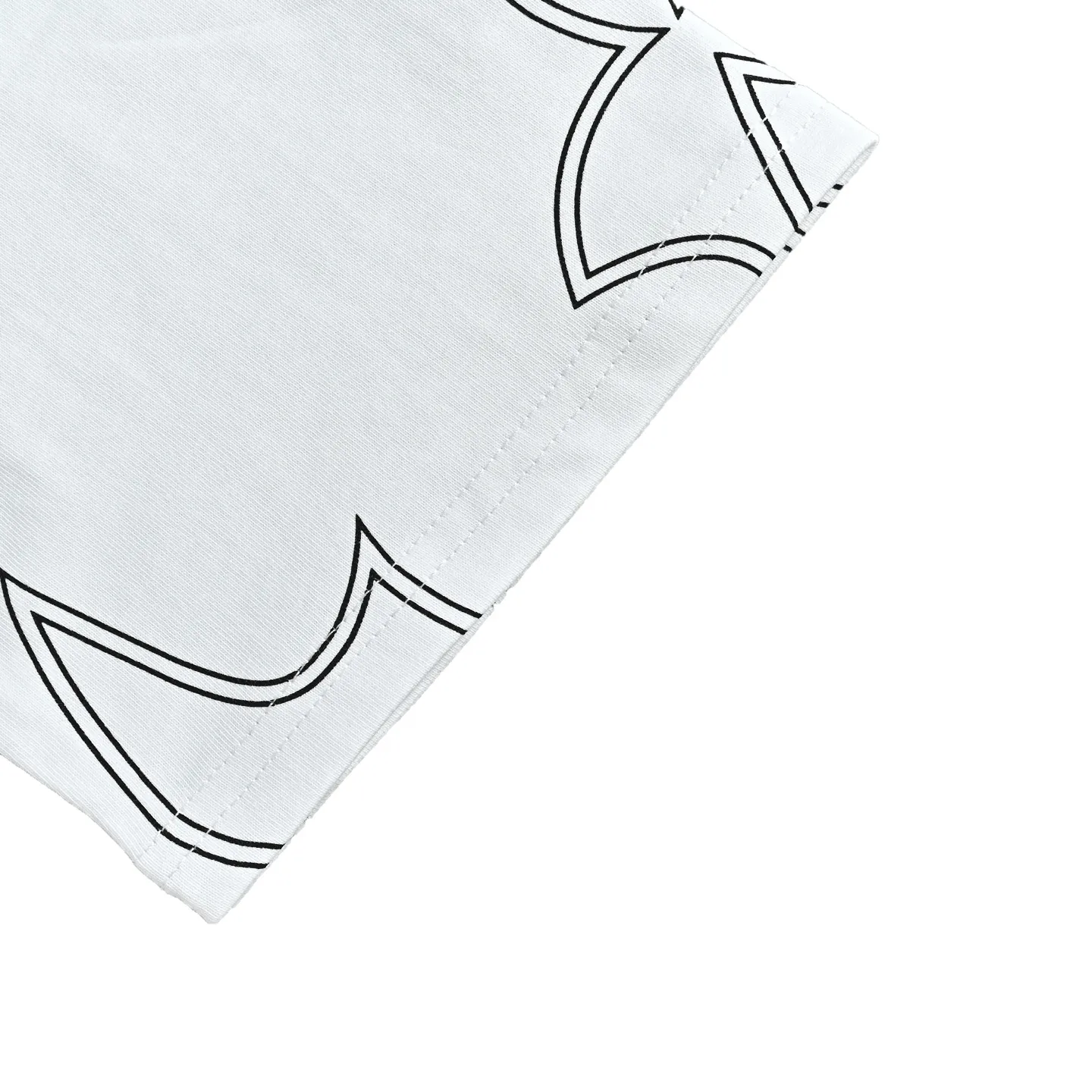 Louis Vuitton/Louis Vuitton presbyopic line pattern printed short sleeves